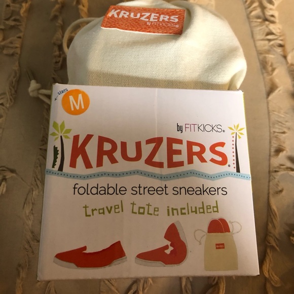 Kruzers by fitkicks Medium Orange Travel Shoes - Picture 1 of 3